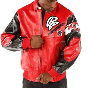 Classic Pelle Pelle Soda Club Plush Red Jacket