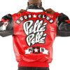 Classic Pelle Pelle Soda Club Plush Red Leather Jacket
