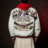 Classic Pelle Pelle USA White World Famous MB High Quality Leather Jacket