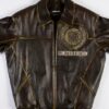Dark Brown Pelle Pelle MB Limited Edition Jacket