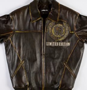 Dark Brown Pelle Pelle MB Limited Edition Jacket