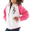 Girls Pelle Pelle Black Label MB White Jacket