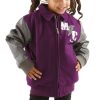 Girls Pelle Pelle MC Marc Buchanan 1978 Purple Jacket