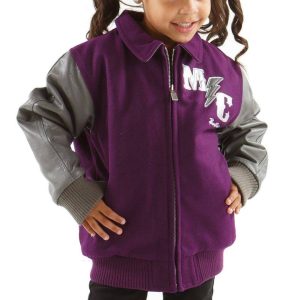 Girls Pelle Pelle MC Marc Buchanan 1978 Purple Jacket