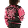 Girls Pelle Pelle Soda Club Elite Series MB Black Genuine Leather Jacket