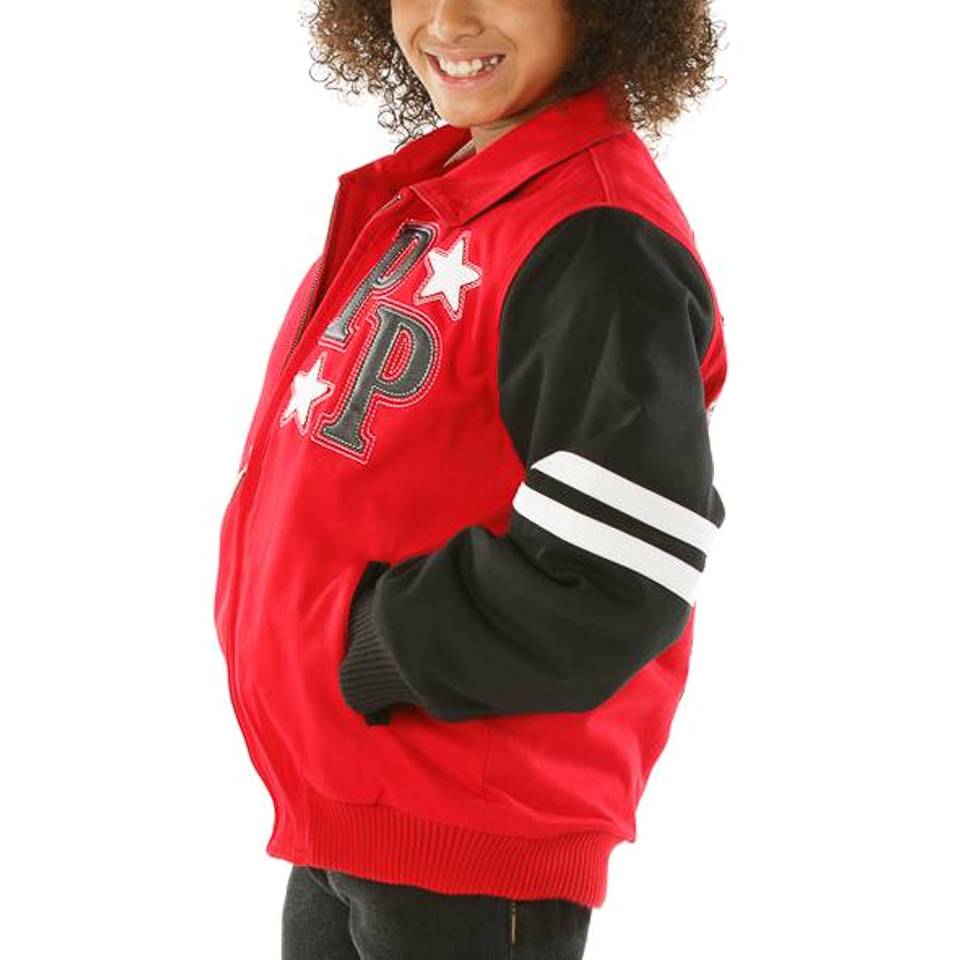 Girls Pelle Pelle Soda Club Elite Series MB Red Jacket