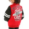 Girls Pelle Pelle Soda Club Elite Series MB Red Wool Jacket
