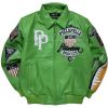 Green Pelle Pelle American Bruiser MB Plush Jacket