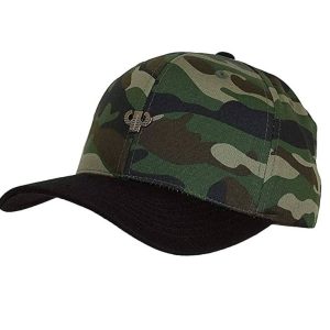 Icon Pelle Pelle Camo Green Plate Snapback Cap