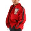 Kids Pelle Pelle Honor & Glory Brand Of Brother Red Jacket