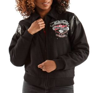 Ladies Pelle Pelle 1978 MB Limited Edition True Black Wool Jacket