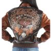 Ladies Pelle Pelle 1978 MB Limited Edition True Dark Brown Leather Jacket