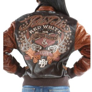 Ladies Pelle Pelle 1978 MB Limited Edition True Dark Brown Leather Jacket