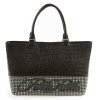Ladies Pelle Pelle Black Encrusted Studded Handbag