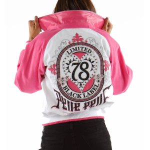 Ladies Pelle Pelle Black Label MB White Wool Jacket
