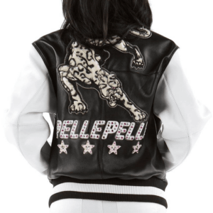 Ladies Pelle Pelle Black Panther Genuine Leather Jacket
