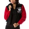 Ladies Pelle Pelle Black Tiger Twill Worlds Finest Jacket