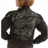 Ladies Pelle Pelle Born Free 1978 Black Jacket