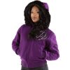 Ladies Pelle Pelle Born Free 1978 Purple Fur Hood Jacket