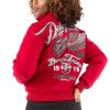 Ladies Pelle Pelle Born Free 1978 Red Jacket
