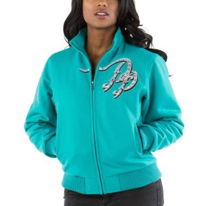 Ladies Pelle Pelle Born Free 1978 Turquoise Jacket