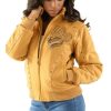 Ladies Pelle Pelle Born & Raised 1978 Yellow Jacket