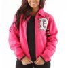 Ladies Pelle Pelle Detroit Motor City 1701 Pink Jacket