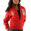 Ladies Pelle Pelle Dynasty MB 1978 Red Jacket