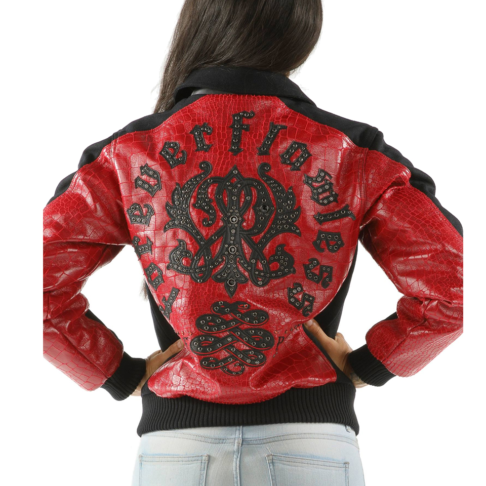 Ladies Pelle Pelle Forever Fearless Black Wool Jacket