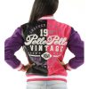 Ladies Pelle Pelle Forever Fearless MB 1978 Purple Varsity Leather Jacket