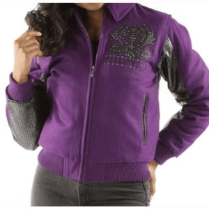 Ladies Pelle Pelle Forever Fearless Purple Jacket