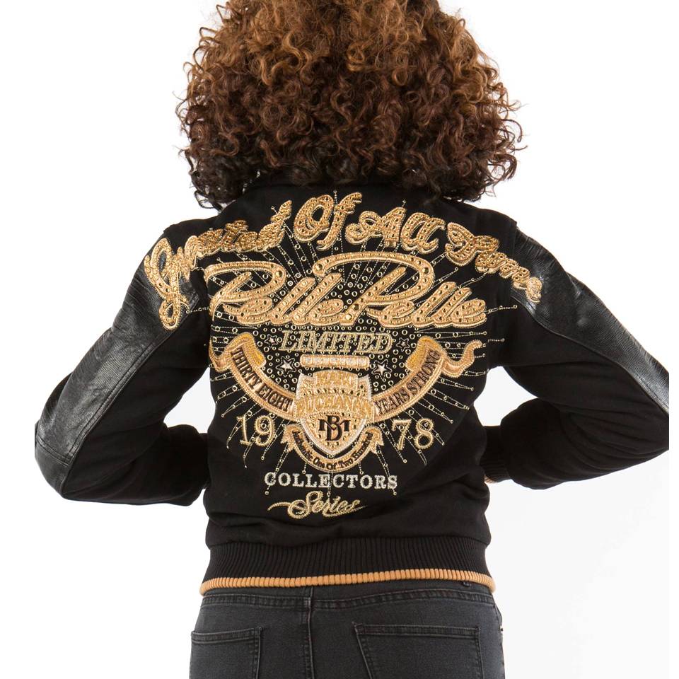 Ladies Pelle Pelle Greatest Of All Time Black Wool Jacket
