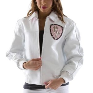Ladies Pelle Pelle Legendary MB White Jacket