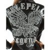 Ladies Pelle Pelle Legends Forever MB Black Full grain Leather Jacket