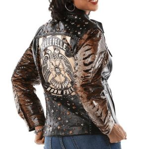 Ladies Pelle Pelle MB Born Free Black Leather Jacket
