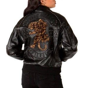 Ladies Pelle Pelle MB Panther Black Jacket