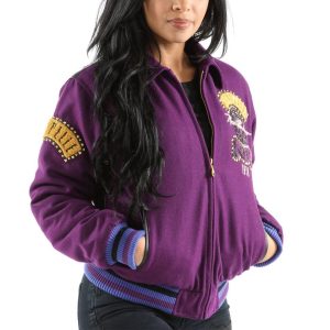Ladies Pelle Pelle MB World Tour Purple Jacket