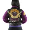 Ladies Pelle Pelle MB World Tour Purple Wool Jacket