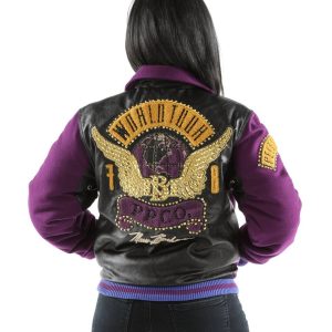 Ladies Pelle Pelle MB World Tour Purple Wool Jacket