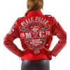 Ladies Pelle Pelle MC Marc Buchanan 1978 Red Wool Jacket