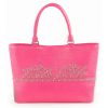 Ladies Pelle Pelle Pink Studded Handbag