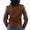 Ladies Pelle Pelle Princess Cut Dark Brown Leather Jacket