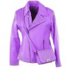 Ladies Pelle Pelle Princess Cut Light Purple Jacket