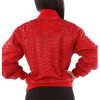 Ladies Pelle Pelle Quilted Red Nylon Jacket