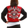 Ladies Pelle Pelle Soda Club MB Heritage Series 1978 Red Wool Jacket