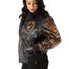 Ladies Pelle Pelle Soda Club Sportster Dark Brown Jacket