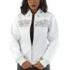 Ladies Pelle Pelle Supreme Club White Jacket