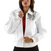 Ladies Pelle Pelle White Reign Supreme MB 1978 Jacket