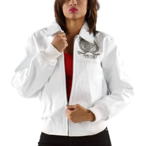 Ladies Pelle Pelle White Reign Supreme MB 1978 Jacket