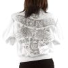 Ladies Pelle Pelle White Reign Supreme MB 1978 Leather Jacket